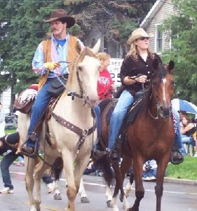 Pony Rides at the parade